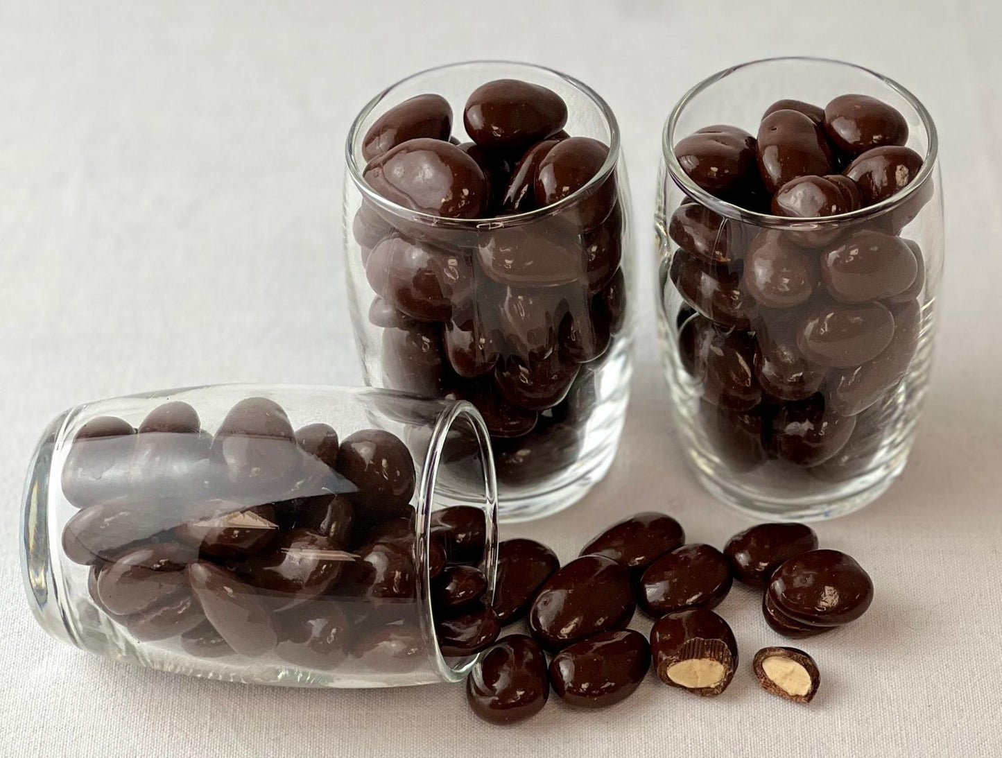 Amandes enrobées de chocolat vrac