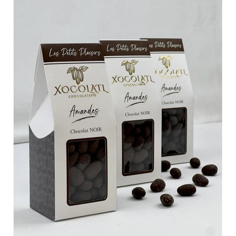 Amandes enrobées de chocolat
