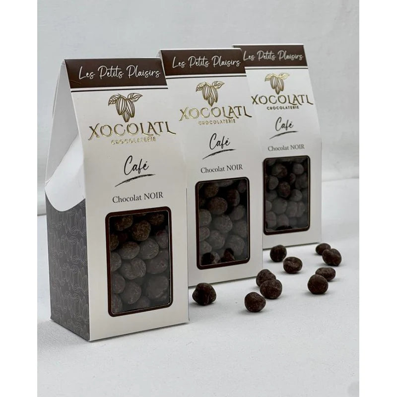 Café enrobé de chocolat