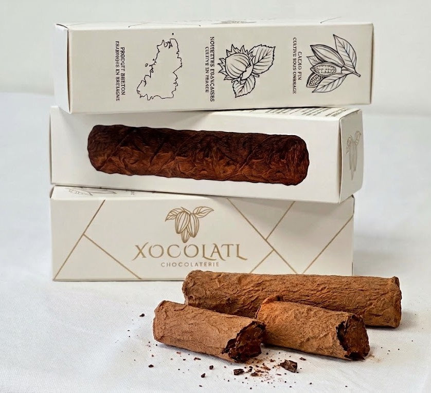 Les cigares au praliné